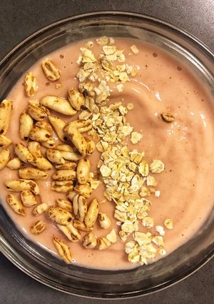 Foto principal de Bowl smoothie de plátano y sandía 🍉 🍌