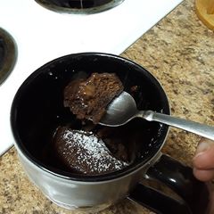 A picture of Chocolate Mug Cake.