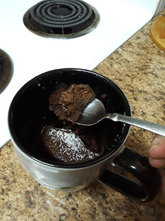 A picture of Chocolate Mug Cake.