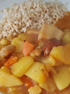 Una foto de Patatas con callos