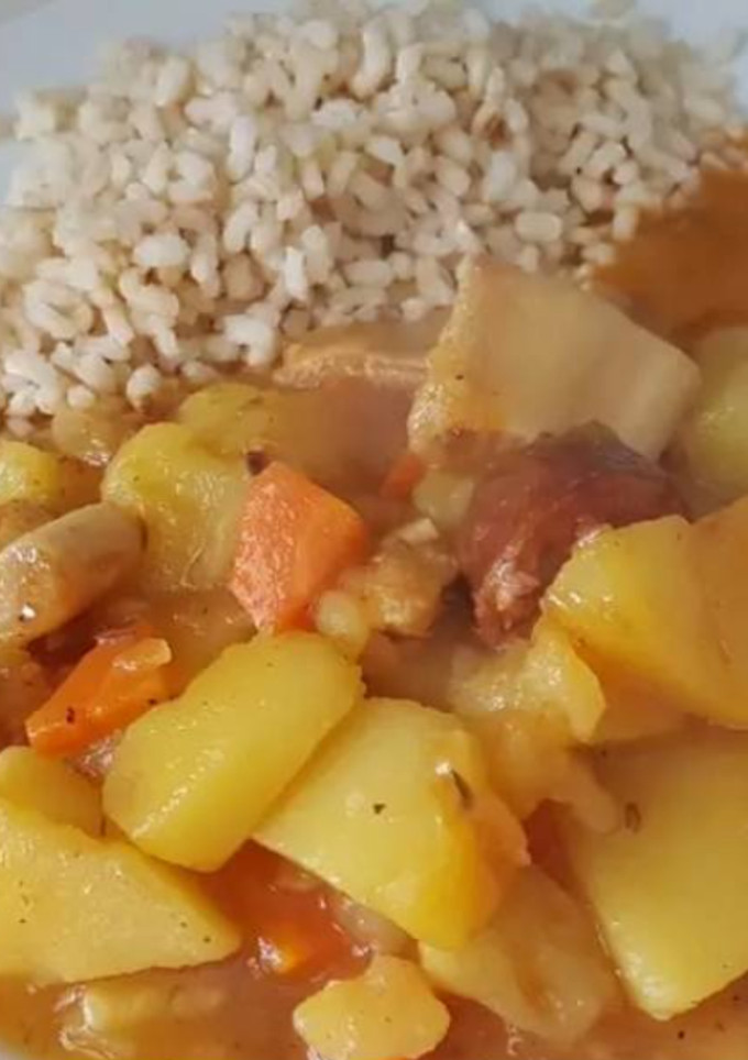 Una foto de Patatas con callos