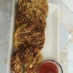 A picture of Semolina Mixed Veg Pancake.