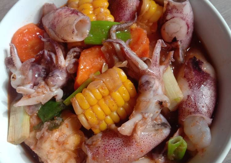 How to Prepare Tasty Cumi saos padang