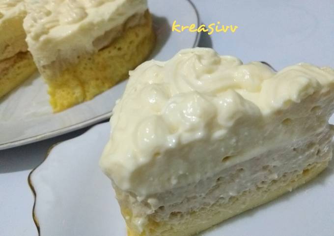 Resep Double fromage cheesecake #low carb