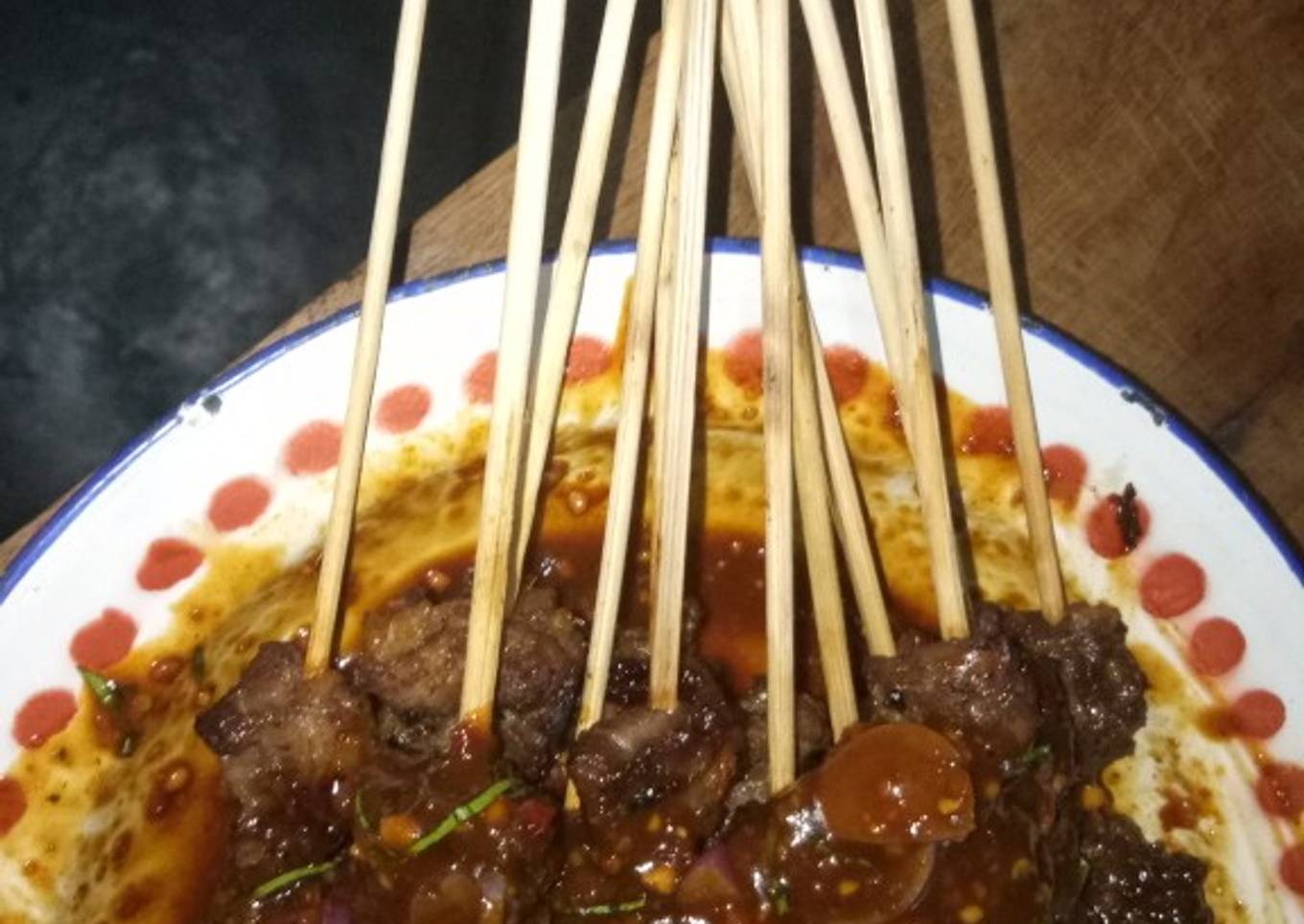 Sate Kambing ladziiiiiz No bau, No puyeng