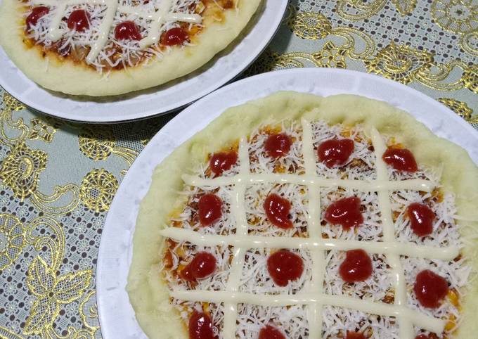 Resep Pizza Teflon Simple Oleh Asti Hendrayanto - Cookpad