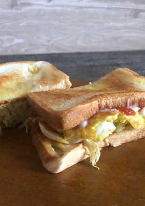 Foto resep Roti Lapis Kubis