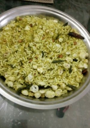 A picture of Kurkuri namkeen.