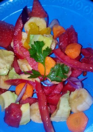 A picture of Fruit mix.