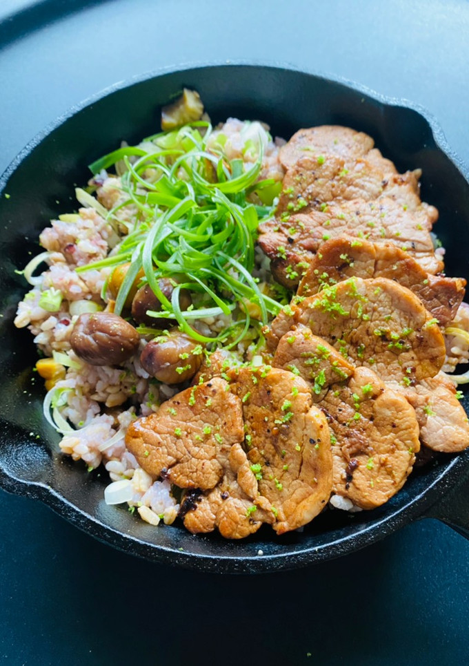 醬燒豬里肌獵人甘栗炊飯 的食譜成品照片