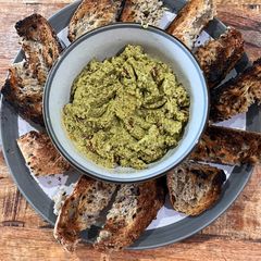 A picture of Forgotten olives dip (tapenade-ish).