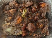 A picture of pork dry