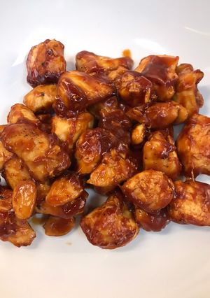 Una foto de Pollo con almendras estilo chino en Airfryer Cosori