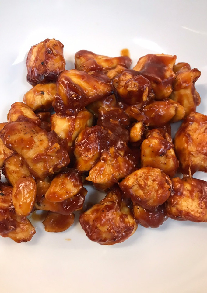 Una foto de Pollo con almendras estilo chino en Airfryer Cosori