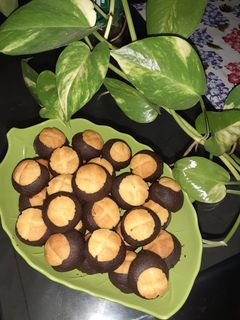 Foto resep Black Nastar bertopi isian coklat