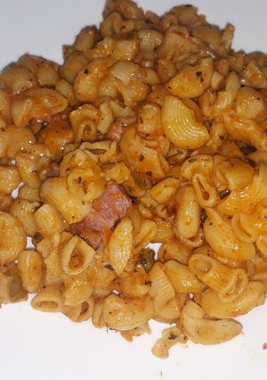 Una foto de Coditos con bacon
