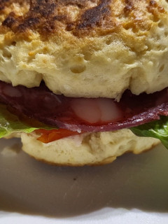 Una foto de Sándwich al sartén sin gluten