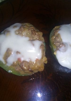 Una foto de Zapallitos rellenos