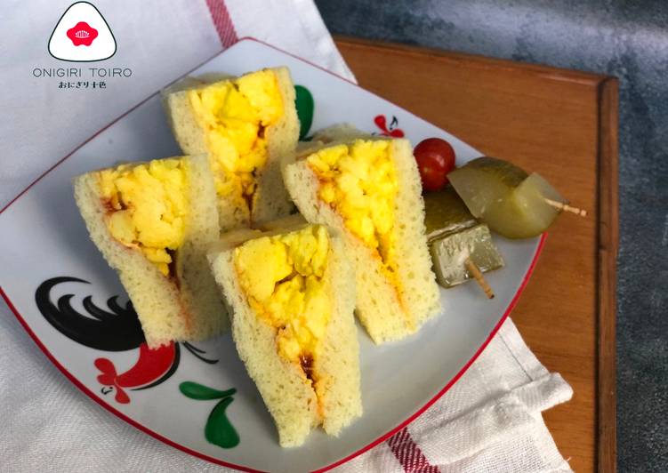 Resep Osaka Style Egg Sandwich 日本風卵サンド, Enak Banget