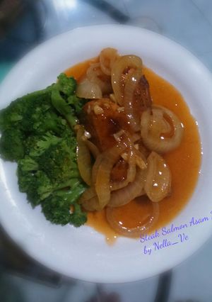 Foto resep Steak Salmon Asam Manis