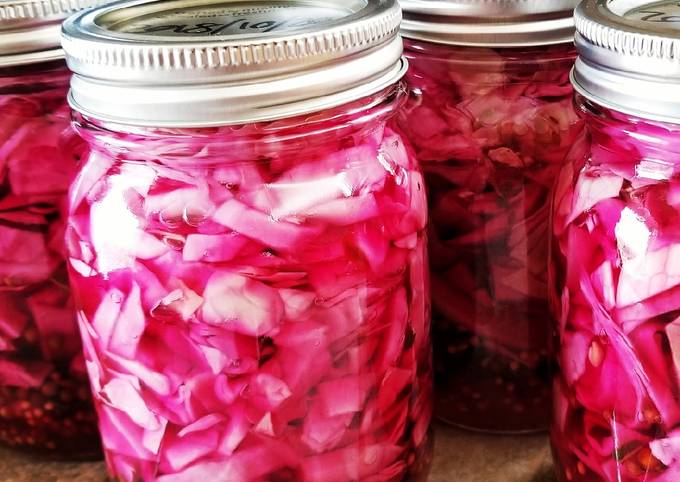 Easiest Way to Make Homemade Pickled cabbage