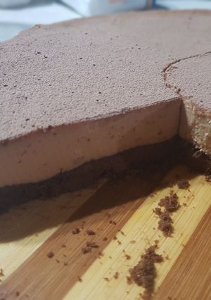 Una foto de Cheesecake de chocotorta