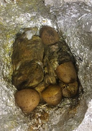 صورة لوصفة حنيذ في قدر الضغط