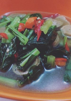 Foto resep Tumis bakso caisim