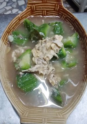 รูปของ แกงเลียงบวบใส่ไข่