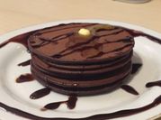 Gambar pancake coklat