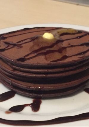 Foto resep Toddler friendly chocolate pancake no baking powder