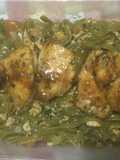 Mie goreng kale with grilled chicken