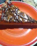 Tarta con dulce de leche y coco