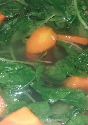 Foto resep Sayur bayam