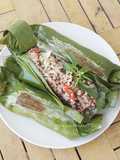 Nasi Bakar Sorghum Tongkol Pedas