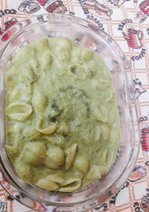 عکسی از دستور پاستای مرغ و اسفناج