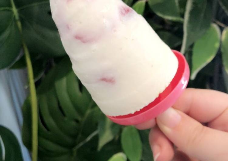 Comment Cuisiner Yaourt glacé fraise