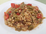 Fregola con i friggitelli