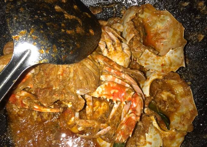 Resep Kepiting saus padang Anti Gagal