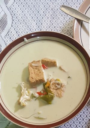 Foto resep Sayur lodeh tahu pedas simple