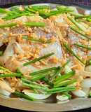 Cá diêu hồng hấp xì dầu