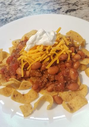 A picture of Frito Pie.
