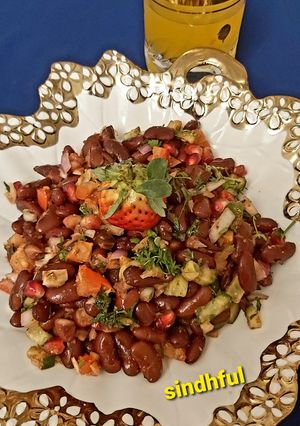 A picture of Kidney Beans Salad.