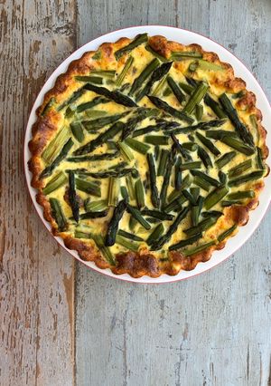 Une photo de Clafoutis aux asperges