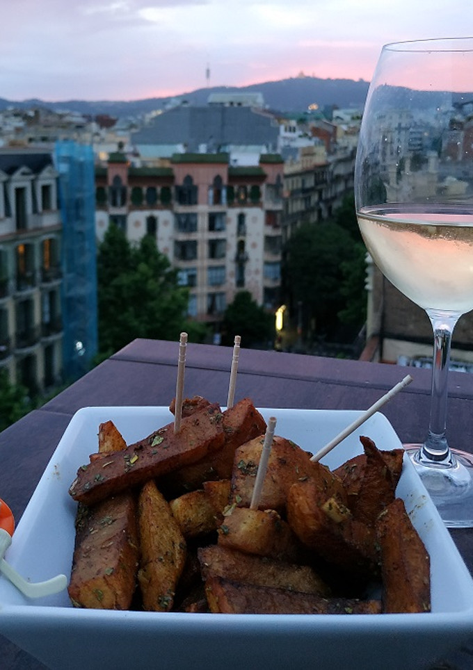 Una foto de Patatas choriceras