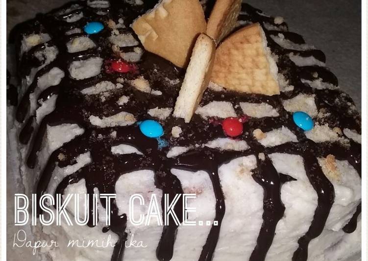 Bagaimana Membuat Biskuit cake simple sekali yang Sempurna