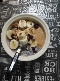 Una foto de Chía pudding vegano y proteico 🌱