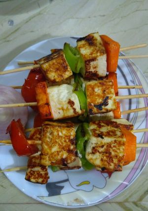 A picture of Paneer tikka.