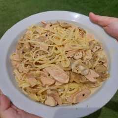 รูปของ Fettucini Alfredo