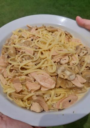 Foto resep Fettucini Alfredo